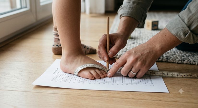 Cum să măsori corect piciorul copilului acasă: Ghidul datorită căruia nu va mai trebui să returnezi pantofi la magazinul online