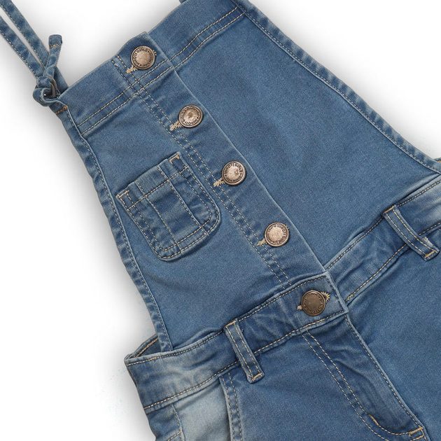 Nohavice dievčenské džínsové s trakmi, Minoti, Tumbleweed 10, modrá -  Pidilidi.sk