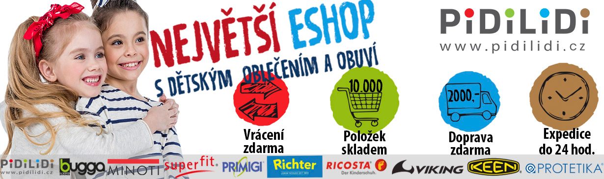 pidilidi.cz | Eshop s dětským a kojeneckým zbožím - Pidilidi.cz