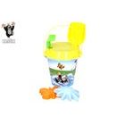 Set de nisip Cârtiță 1,5 L albastru, Wiky, W013249