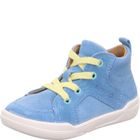 Chlapčenské barefitové tenisky SUPERFREE Light Blue/Yellow Superfit 1-000539-8400 - svetlo modrá