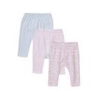 Csecsemő nadrág 3 csomag, Minoti, Koala 8, fehér