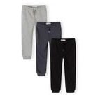 Pantaloni de trening slim-fit cu talie elastică și șnur de strângere, set 3 buc. Minoti 29FLEECE287