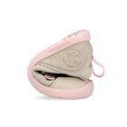 Dievčenské barefoot plátenné tenisky LONA BASICA BEIGE Y ROSA Biomecanisc 262190-F884