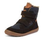 Chlapecké zimní barefoot boty UP TEX WINTER Dark Blue G3160252