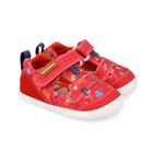 Lány barefoot szandál LONA ESTAMPADA ROJO Biomecanics 262197-B204