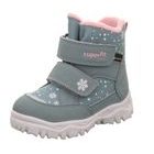 Fete cizme de iarnă HUSKY1 verde deschis / roz Gore-Tex, Superfit,1-006045-7500