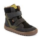 Gyerek téli barefoot cipő UP HILL WOOL Gray/Black Froddo G3160262-3