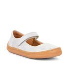 Dívčí barefoot baleríny MARY J Silver Froddo G3140184-6 stříbrná