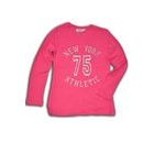tričko dievčenské, dlhý rukáv, Wendee, OZFB102502-2, růžová