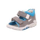 Chlapecké sandály FLOW Gray/Turquoise Superfit 1-000035-2010 šedá