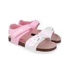 Sandale pentru fete BIO BASICO BLANCO Y ROSA Biomecanics 262468-D113