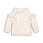 Póló lányok hosszú ujjú és csupasz vállakkal, minoti, szirom 9, lány