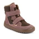 Lány téli barefoot cipő UP HILL WOOL Dark Pink Froddo G3160262-10