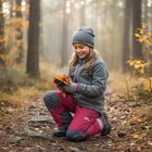 ponožky dívčí FLUFFY - 2pack, Pidilidi, PD0144-01, holka