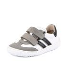 Teniși barefoot din piele pentru copii F-MOTION GREY/BLACK Froddo G3130292