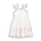 Šaty dívčí bavlněné, Minoti, Hydrangea 1, bílá