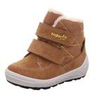 Dětské zimní boty GROOVY 2.0 Brown/Yellow Gore-TEX, Superfit,1-106314-3000