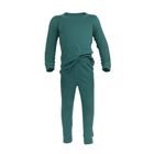 Lenjerie funcțională cu uscare rapidă pentru băieți - set tricou și pantaloni PD1174-02 verde