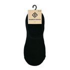 Unisex neviditeľné ponožky bambusové - 3pack Pidilidi PD0152-10 black