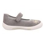 Dievčenské baleríny TENSY, Superfit, 1-000095-2500, sivá