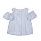 Pantaloni din denim pentru fete cu elastic, Minoti, REDSOX 12, fetiță