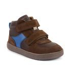 Ghete barefoot din piele pentru băieți, pentru tot anul, LOOP HIGH-TOPS BROWN Froddo G2110157-1