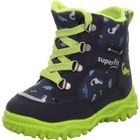 Chlapčenské zimné topánky HUSKY1 Blue/Light Green Gore-Tex, Superfit,1-006046-8000