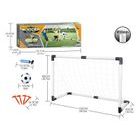 Set fotbal poartă pliabilă 100x68 cm și minge