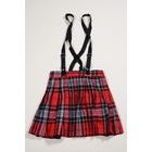 Fustă cu pliuri și bretele pentru fetițe, Sobe, 15KKGETK167