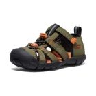 Fiú szandál KEEN SEACAMP II CNX dark olive/gold flame