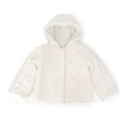 Póló lányok hosszú ujjú, alkalmazás az első munka, minoti, baba 6, fehér