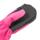Lányok softshell kesztyű, Pidilidi, PD1128-03, rózsaszín