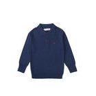 Fiú hosszú ujjú póló, Minoti, Retro 1, kék