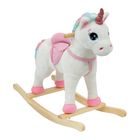 Rocking Unicorn hanghatásokkal 71x30x57 cm, Wiky, W002007