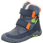 Chlapčenská zimná obuv Superfit barefit TRACE GTX Blue/Orange 1-006041-8020