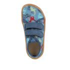 Dievčenské plátené barefoot baleríny CANVAS BALETTY PINK SHINE Froddo G1700437