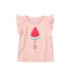 Tricou pentru fete, Minoti, Melon 7, roz