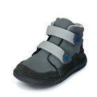 Gyermek egész éves barefoot cipő Bugga NUVA Dark Grey B00198-09