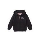Dievčenská mikina s kapucňou, Minoti, 8GZTHRU 1, čierna