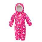 Overal dívčí s kožíškem, Pidilidi, PD1157-01, růžová