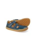 Chlapčenské barefoot sandále CRAVE SHELLWOOD Navy, modrá