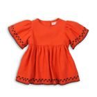 Tunică din bumbac pentru fete, Minoti, Kenya 2, portocaliu