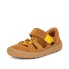 Chlapčenské barefoot sandále ELASTIC Brown Froddo G3150262-3 brown