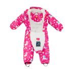 mikina dívčí chlupatá se stojáčkem, Pidilidi, PD1114-03, růžová