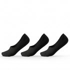 Unisex neviditeľné ponožky bambusové - 3pack Pidilidi PD0152-10 black