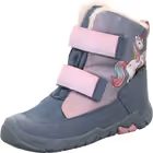 Cizme barefoot de iarnă pentru fete TRACE Blue/Pink GTX Superfit 1-006041-8040