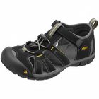 Sandale pentru copii SEACAMP II CNX, Black / Yellow, Keen, 1012064, negru