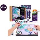 OKTO Manga motiv de elemente "Vânt" set de artă 30x40 cm, OKTO, W051106