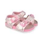 Lány szandál BIO METALIZADO ROSA Biomecanics 262461-A032